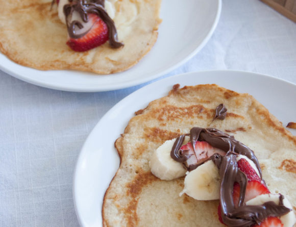 nutella berry banana crepe recipie breakfast rgdaily blog