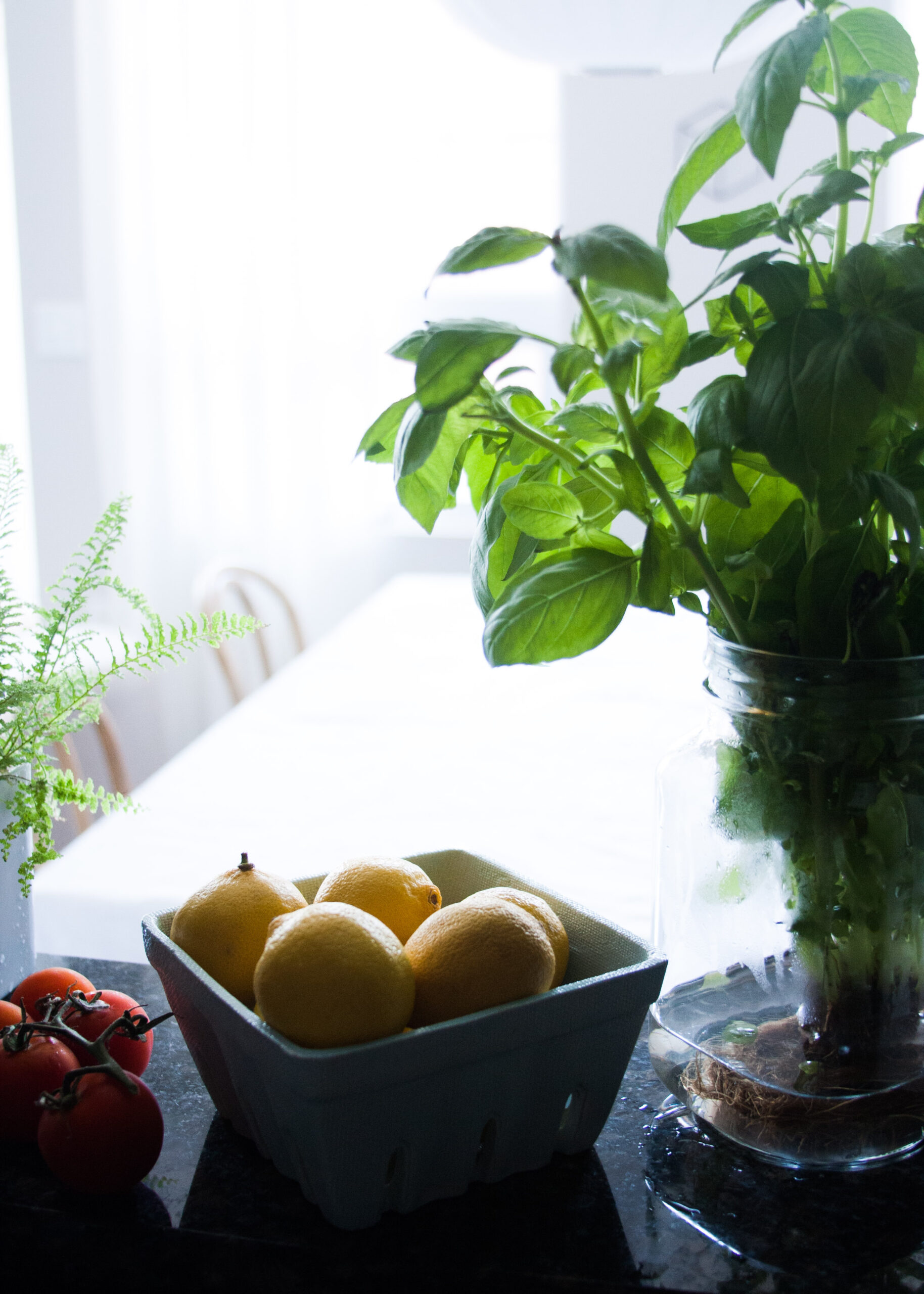 summer herbs fresh healthy food minimalist kitchen rgdaily blog