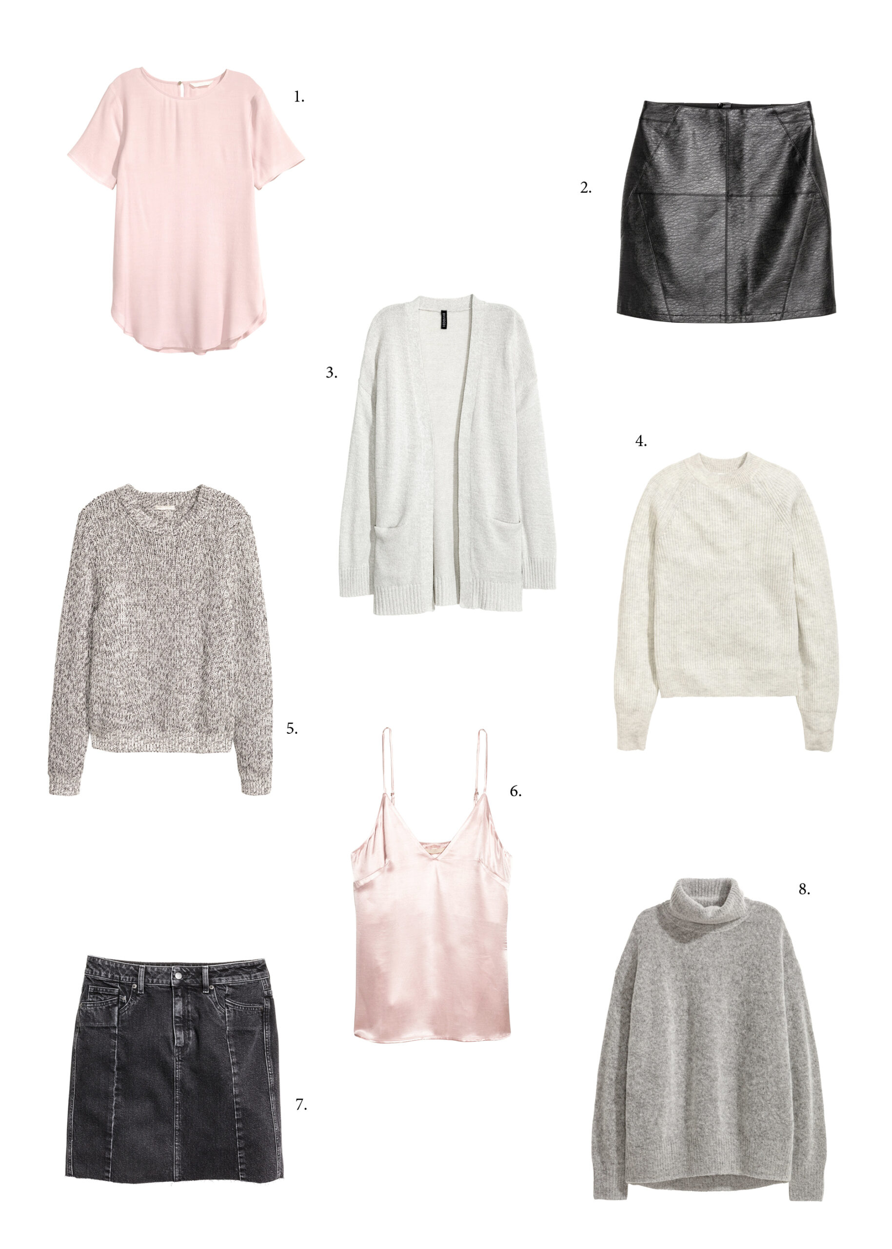 fall fashion favorites sweaters skirts hm rgdaily blog