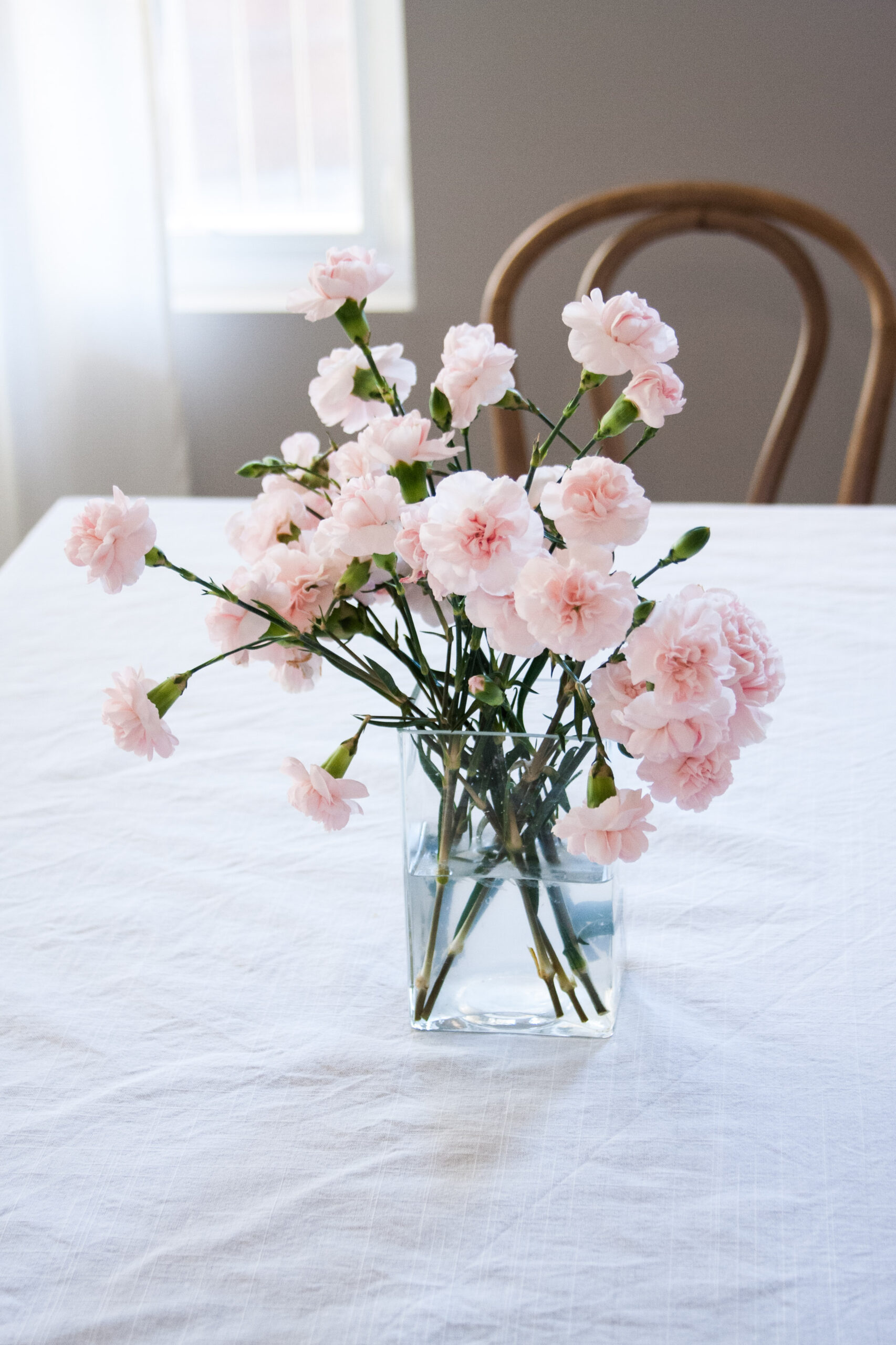fresh pink flowers calming interior details home rgdaily blog