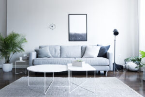 minimalist living room home interior grey white rg daily blog