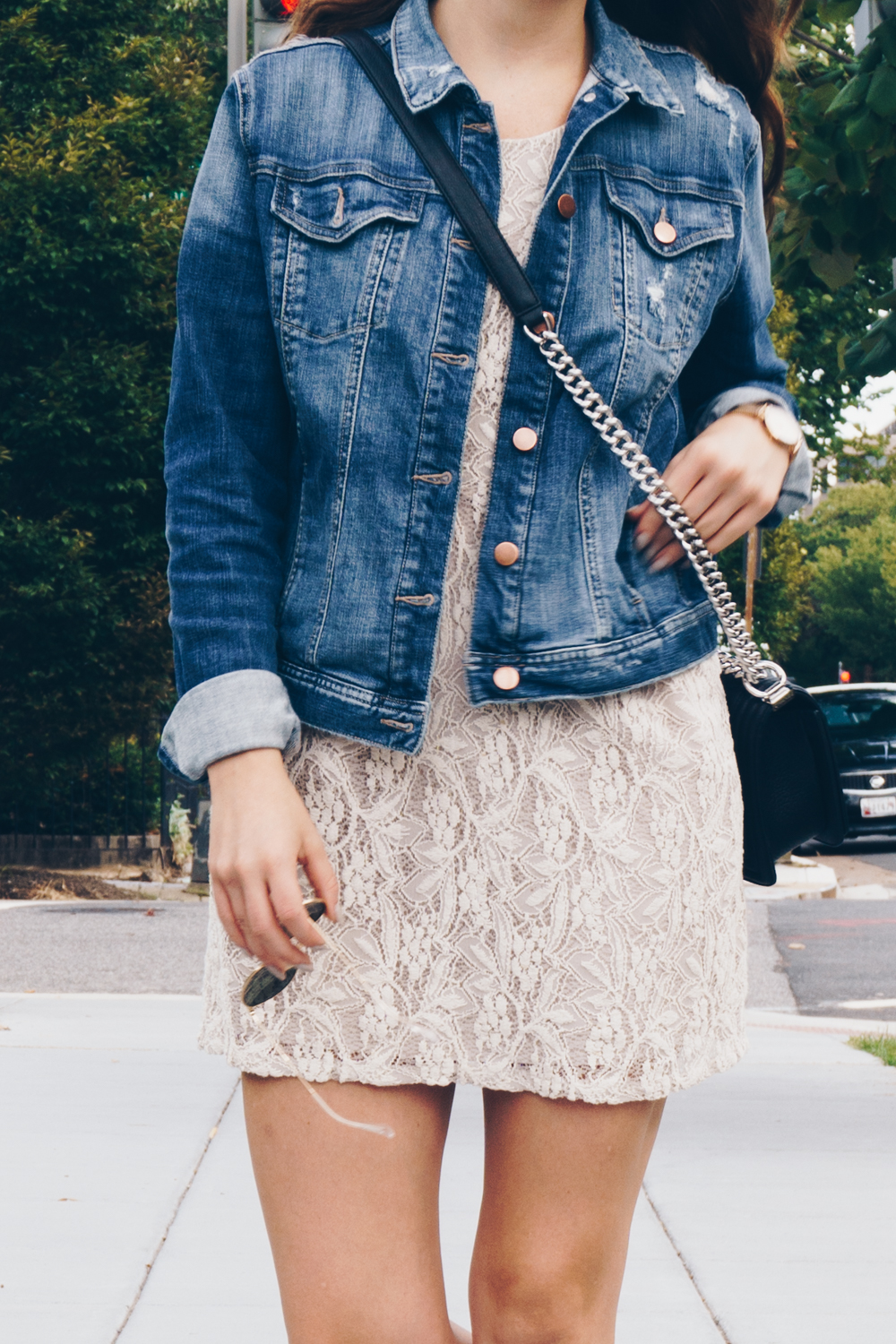 denim jacket fall fashion outfit rgdaily blog