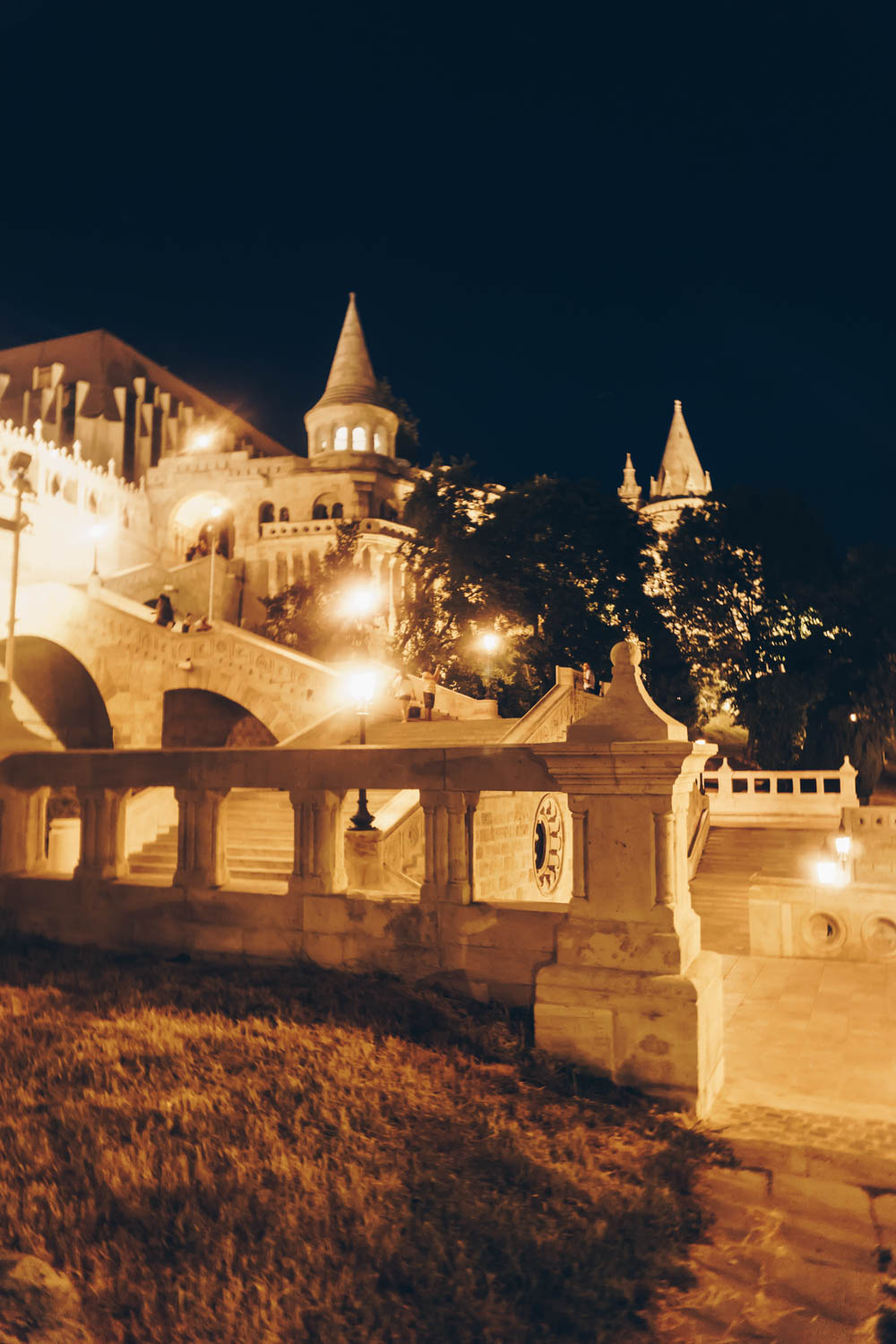 Budapest Hungary / Travel Guide / Fisherman's Bastion Night / RG Daily Blog /