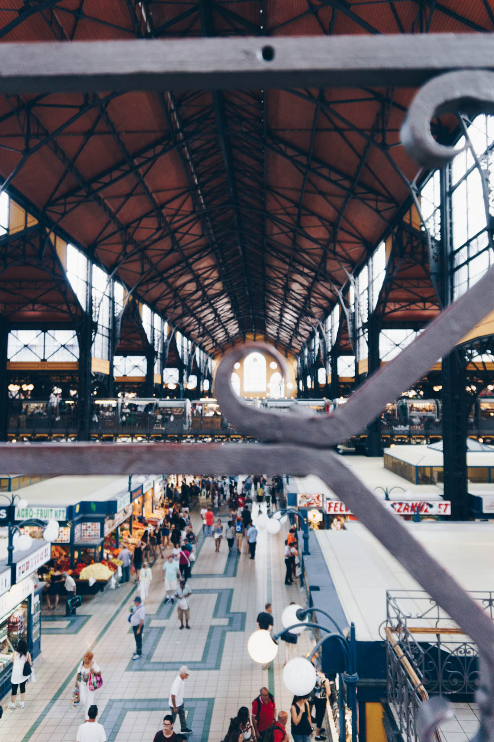 Budapest Hungary / Travel Guide / Central Market Hall / RG Daily Blog /