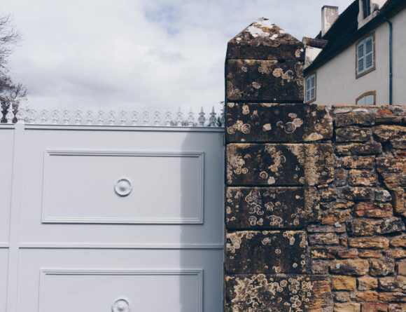 Blue Door, Burgundy France - French Countryside - RG Daily Blog