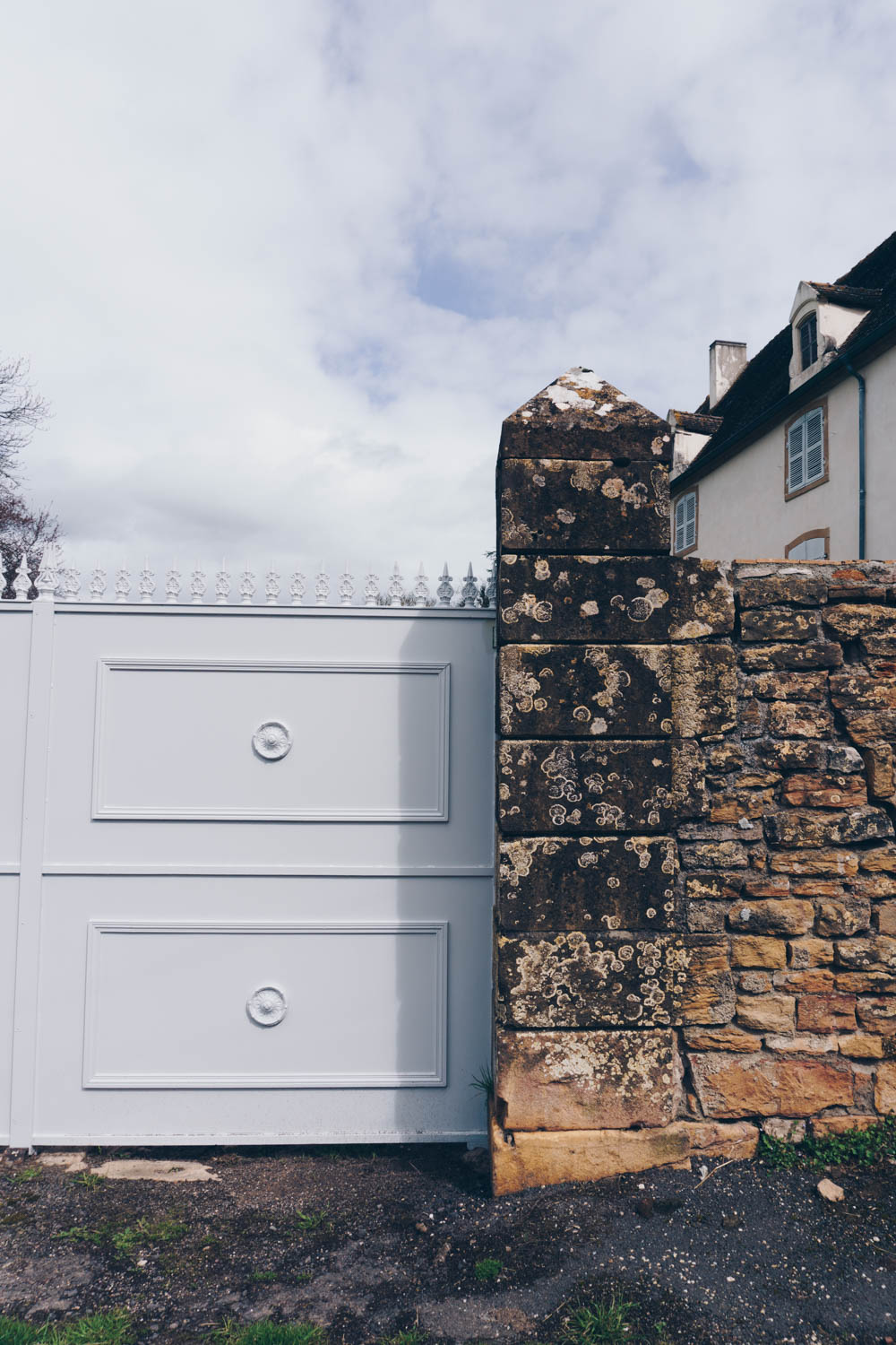 Blue Door, Burgundy France - French Countryside - RG Daily Blog