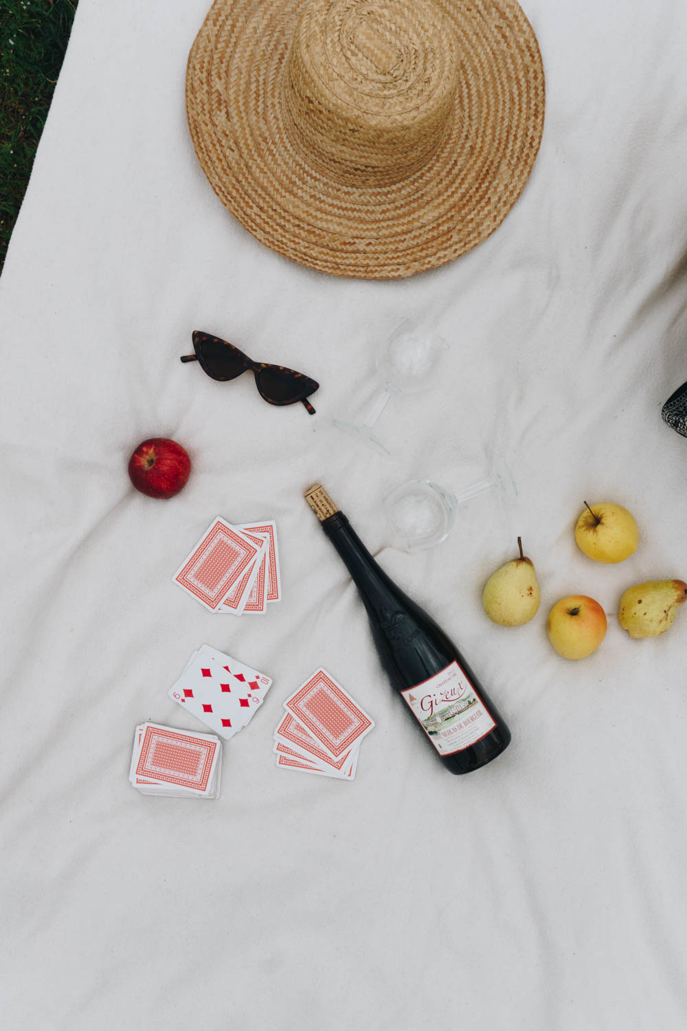 Picnic at Gizeux Loire Valley France