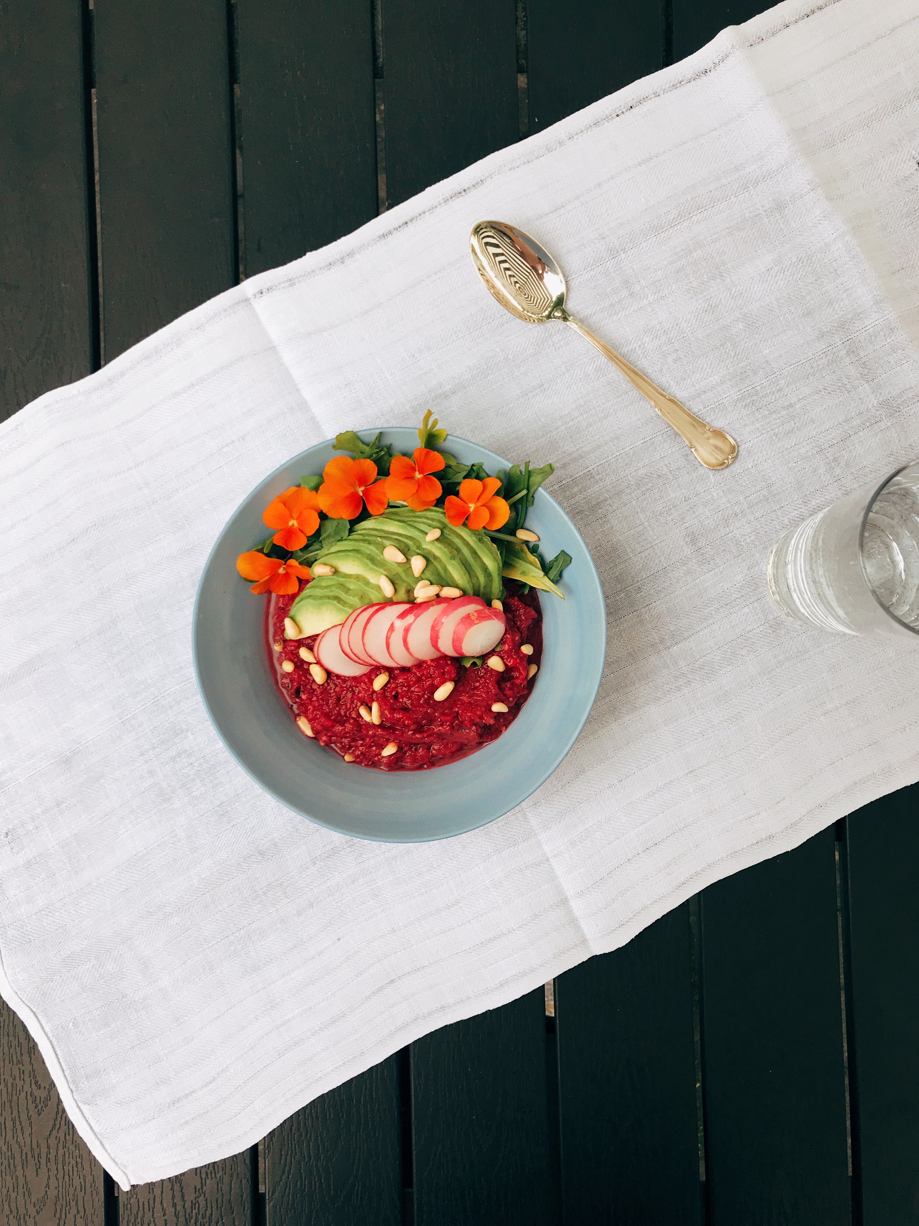 Rainbow Beet Gazpacho Vegan Smoothie Bowl Healthy Recipes RG Daily Blog