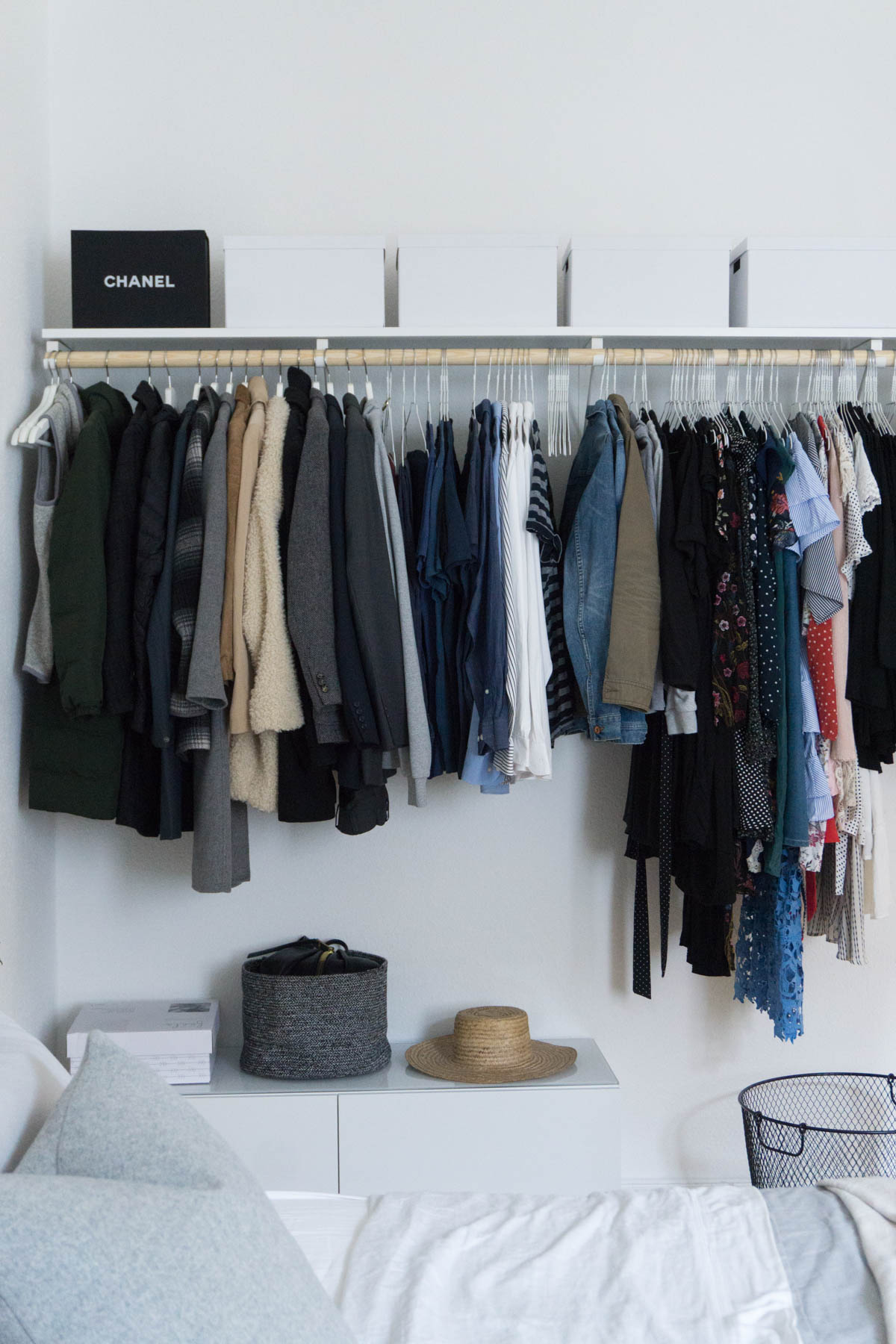 Scandinavian Interior / Closet Storage / Minimalist Home / Berlin Flat / RG Daily Blog