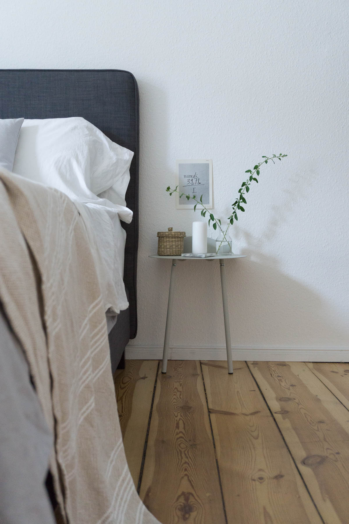 Scandinavian Interior / Fresh Bedroom / Minimalist Home / Berlin Flat / RG Daily Blog