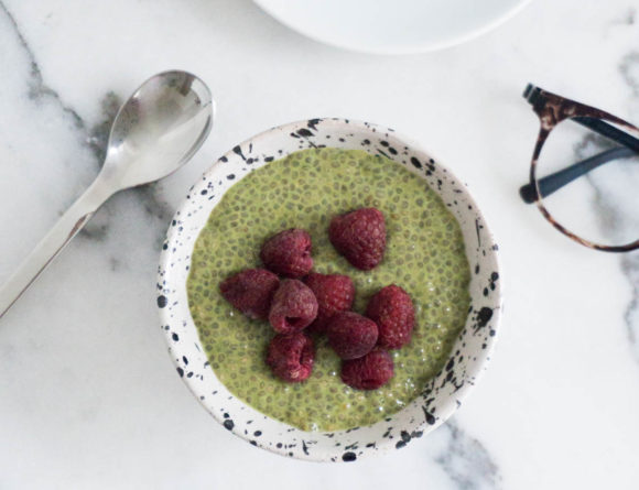 Matcha Chia Pudding Recipe / Healthy Vegan Breakfast / RG Daily Blog