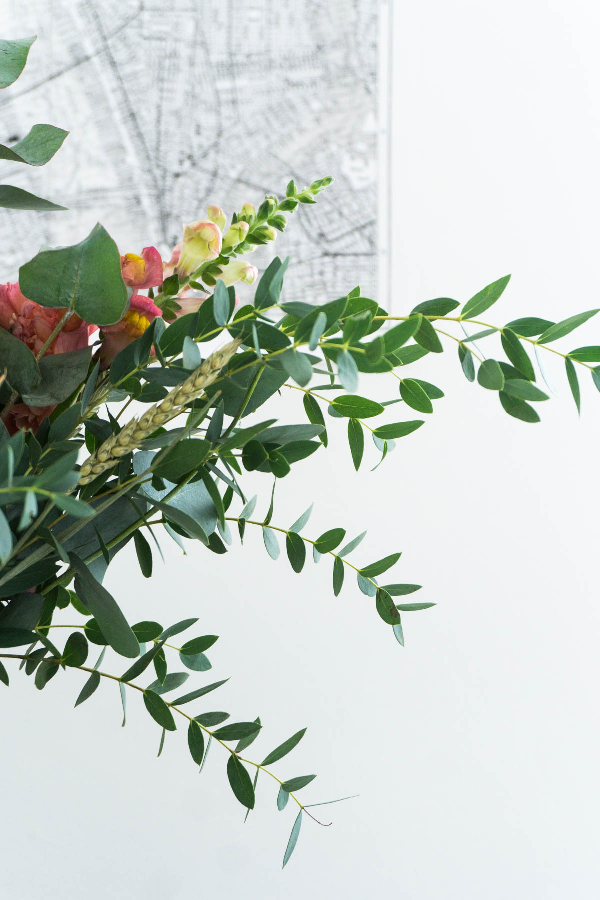 Whimsical Spring Bouquet, Scandinavian Interior Style, Scandi Kitchen Flowers - Berlin Apartment / RG Daily Blog