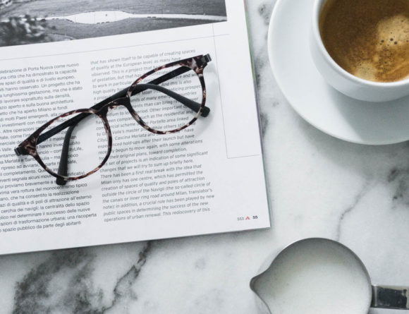 Morning Coffee Magazines and Glasses / RG Daily Blog