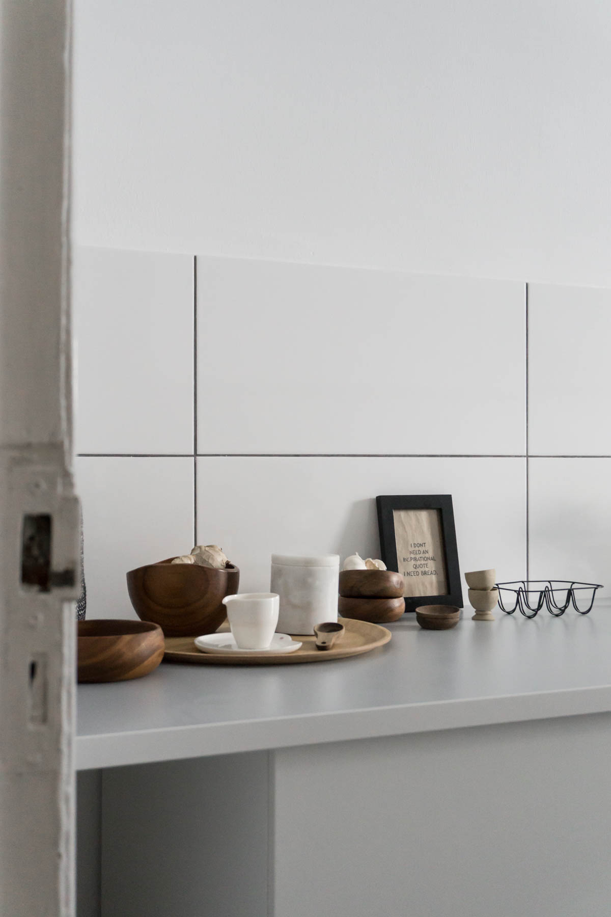 Scandinavian Kitchen - Small, White, Minimal - Interior Design // RG Daily Blog