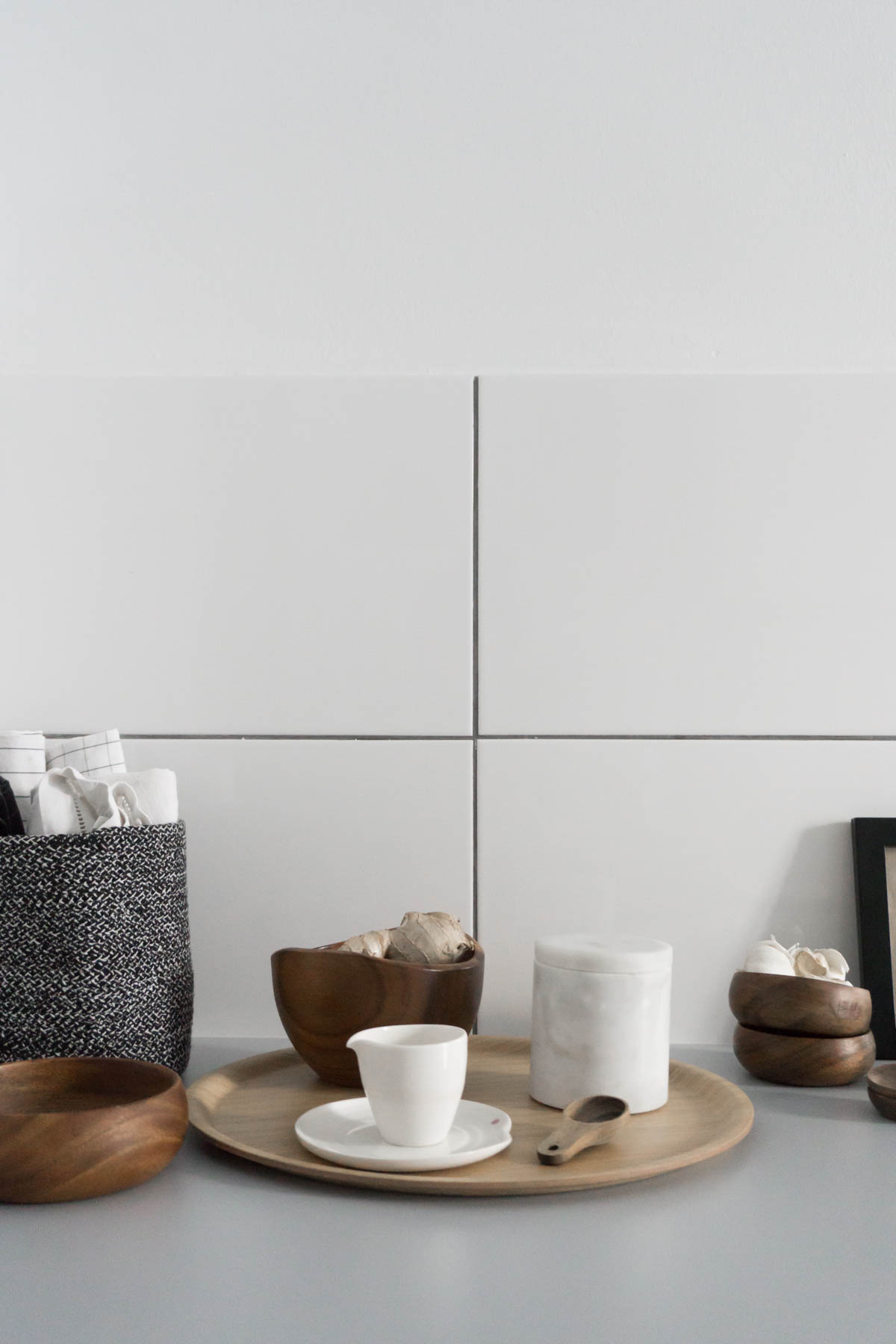 Scandinavian Kitchen - Small, White, Minimal - Interior Design // RG Daily Blog