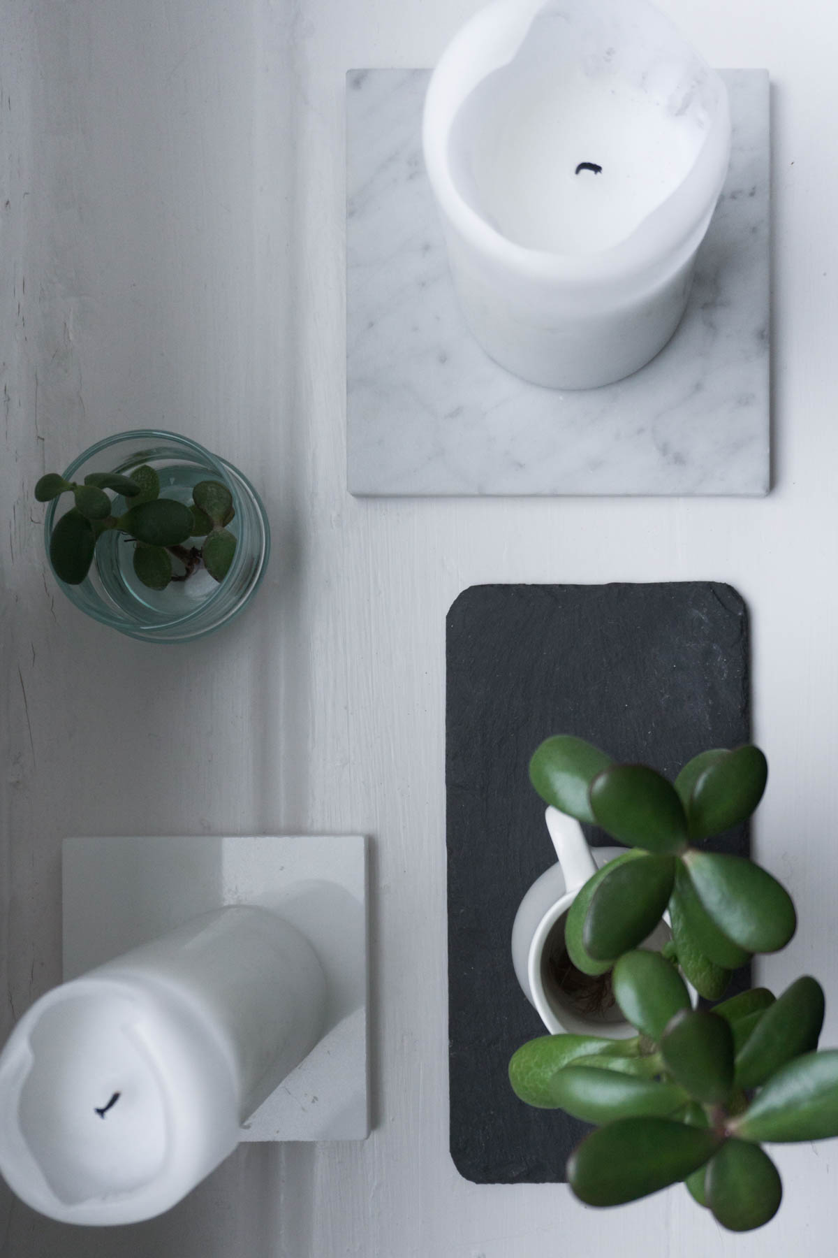 Cozy Minimal Kitchen, Scandinavian Christmas Decor, Plants and Candles - RG Daily Blog