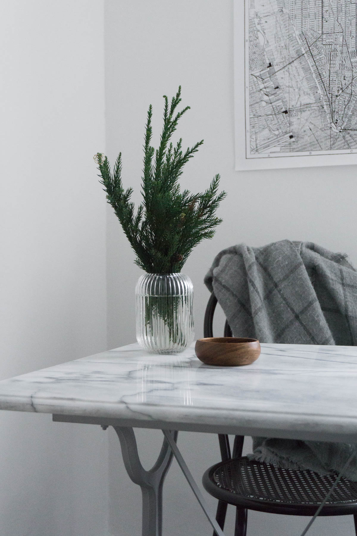 Cozy Ikea Kitchen, Scandinavian Christmas Decor, Marble Table, Interior Inspo - RG Daily Blog