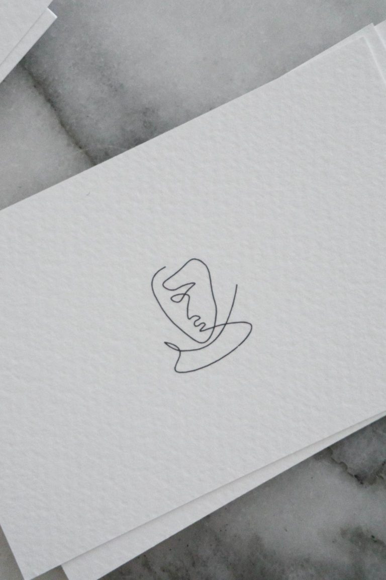 My Classic & Minimalistic Business Cards — RG Daily