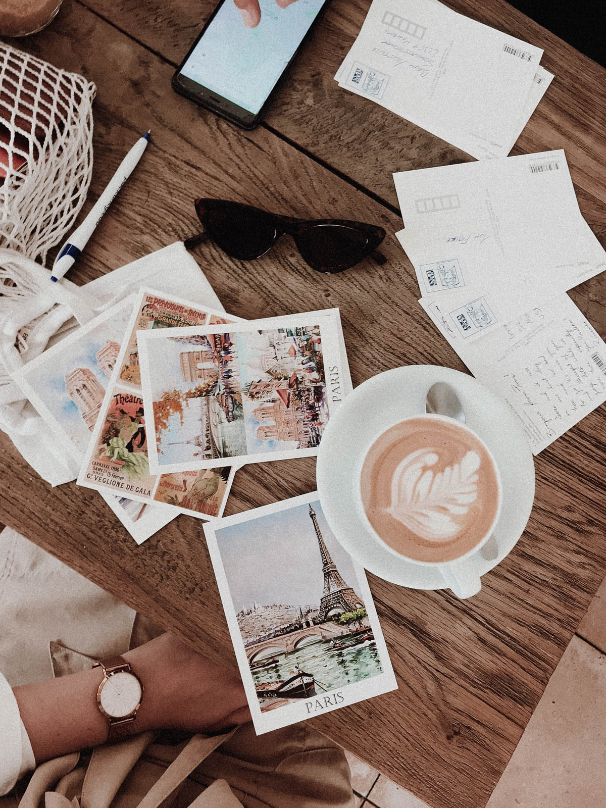 Paris France Travel Guide - Cafe Strada, Coffee and Postcards / RG Daily Blog