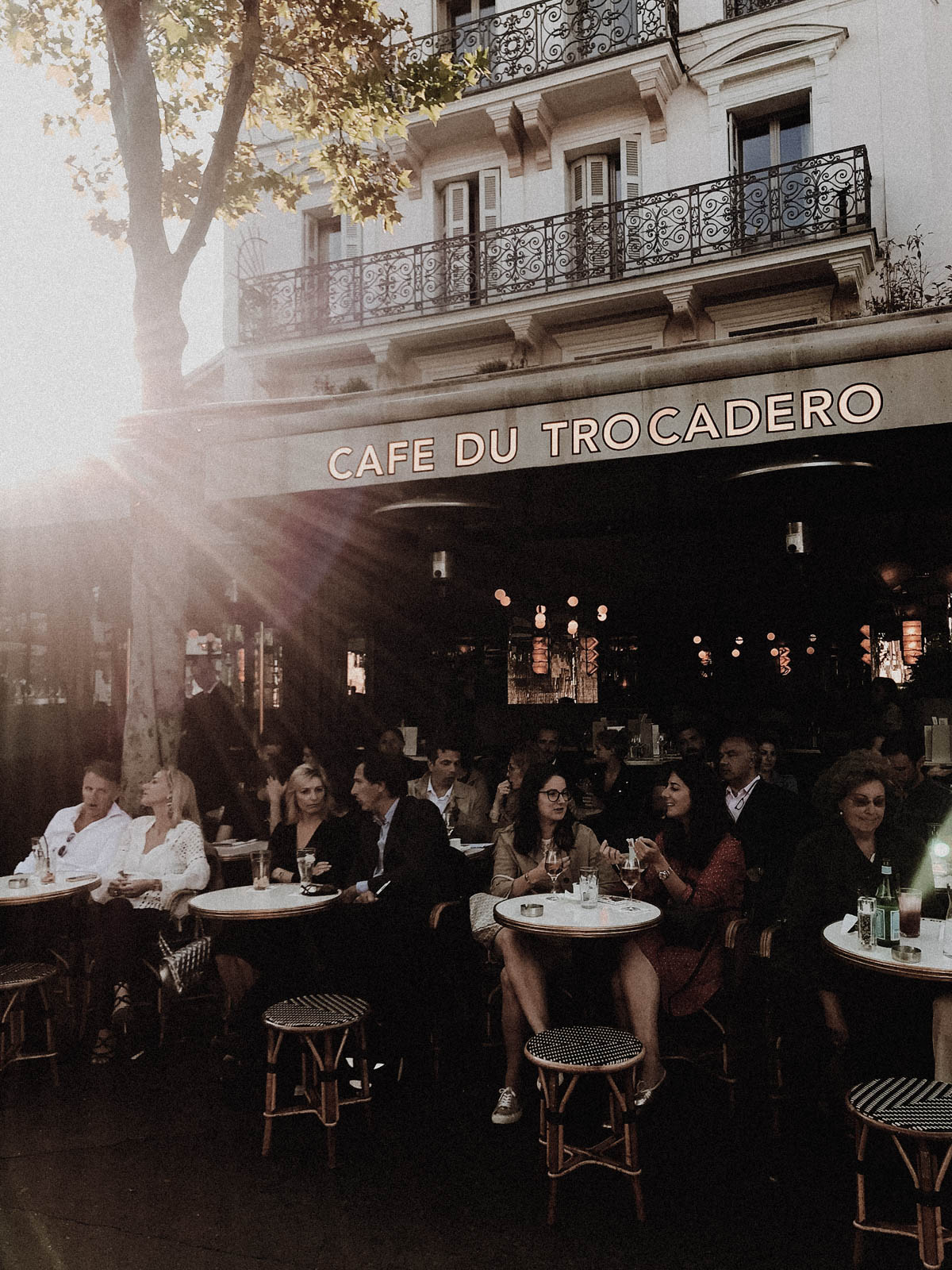 Paris France Travel Guide - Classic French Cafe Du Trocadero / RG Daily Blog