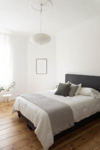 White and Grey Bedroom Minimalist Style - Scandinavian Interior Design - Bedroom Details - RG Daily Blog