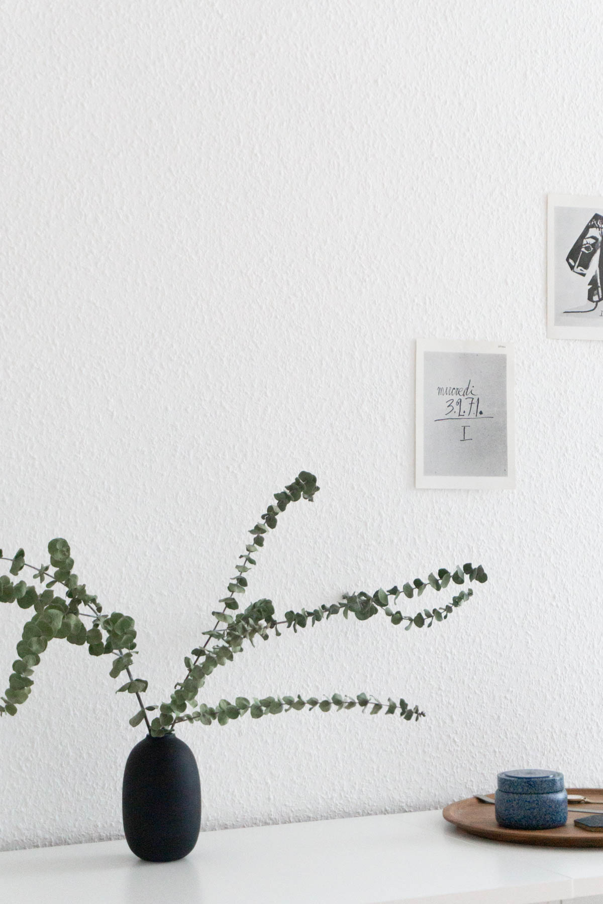 Calming Scandinavian Bedroom Details - Grey and White - RG Daily Blog