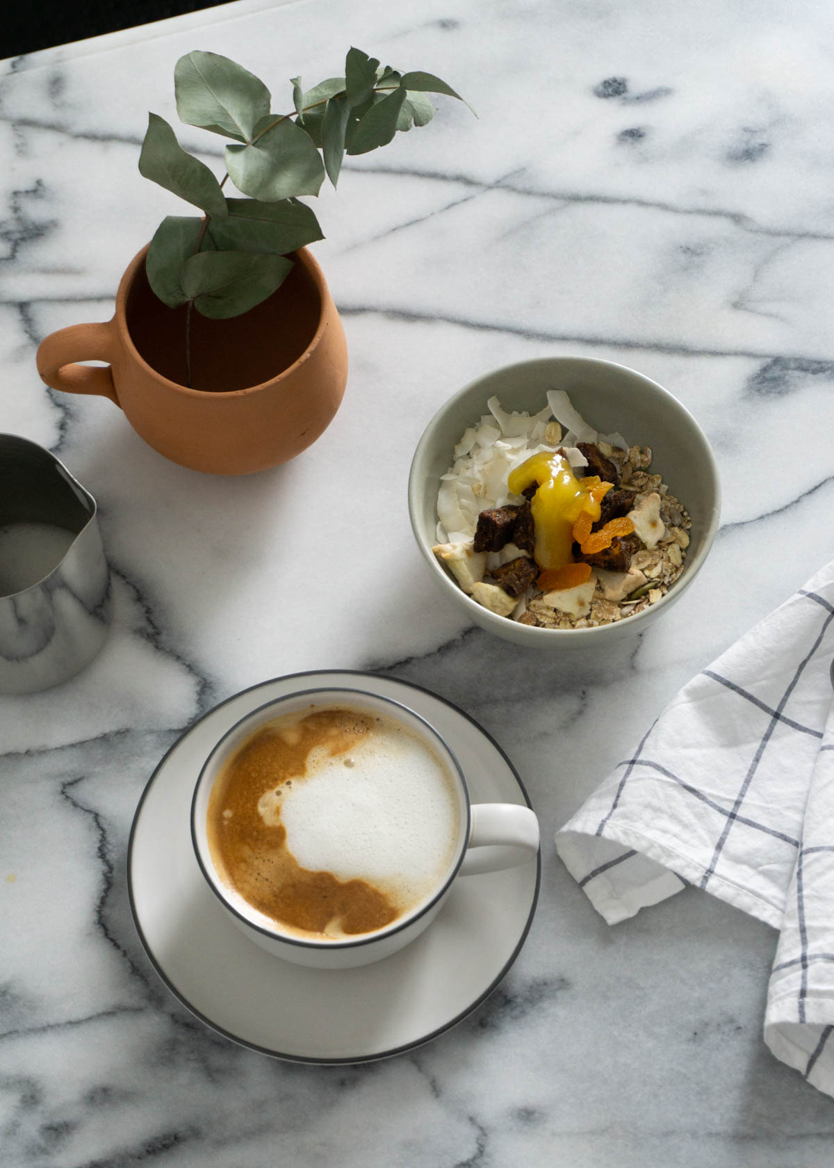 Breakfast Table, Scandinavian Home ~ Coffee, Terracotta & Marble | RG Daily Blog