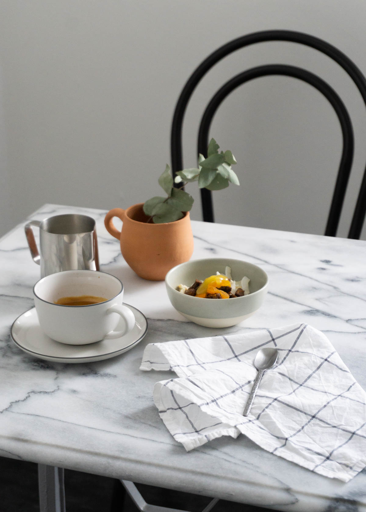 Breakfast Table, Scandinavian Home ~ Coffee, Terracotta & Marble | RG Daily Blog