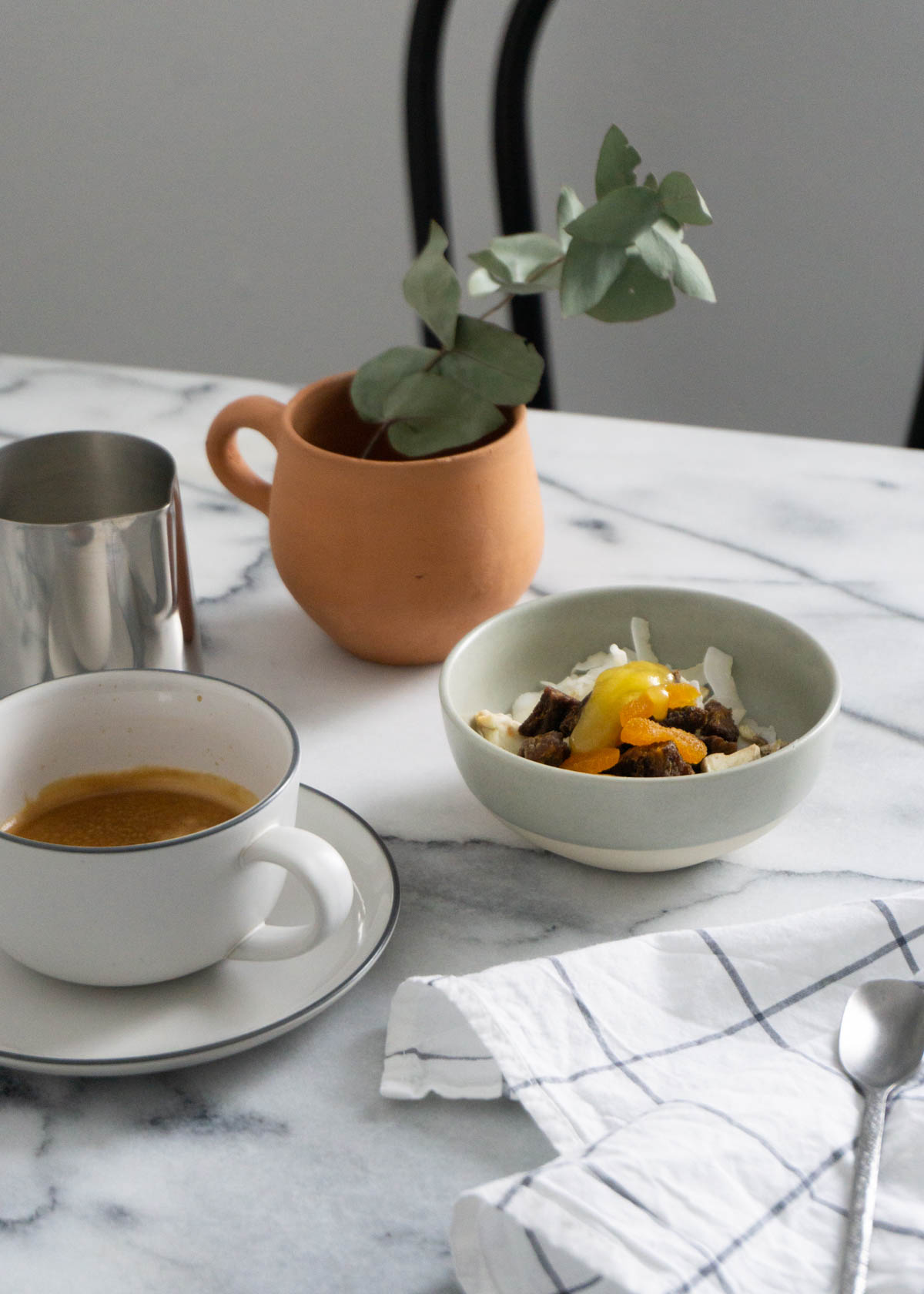 Breakfast Table, Scandinavian Home ~ Coffee, Terracotta & Marble | RG Daily Blog