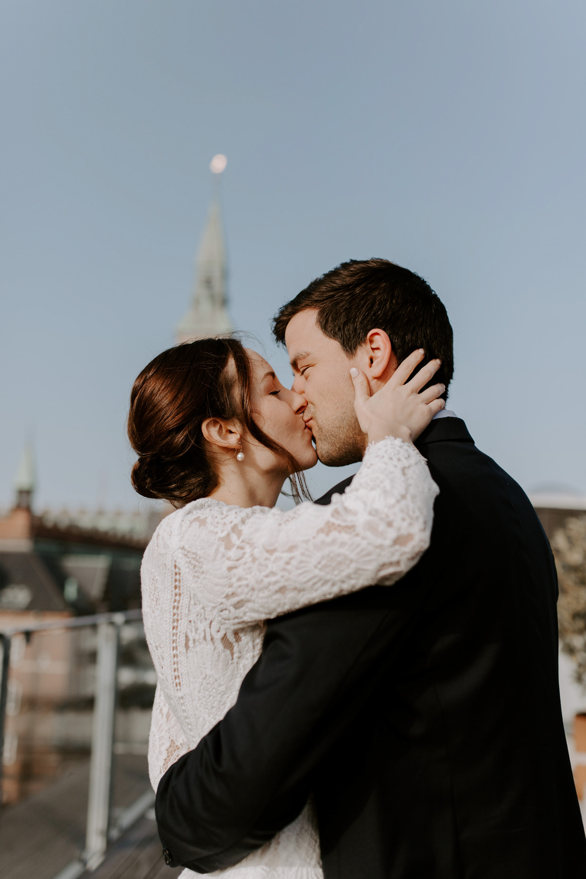 Our Dreamy Copenhagen Elopement ~ City Hall Wedding Photographer, Elva Ziemele / Lace Ivy and Oak Wedding Dress, Denmark, Hotel Danmark / RG Daily Blog, Rebecca Goddard
