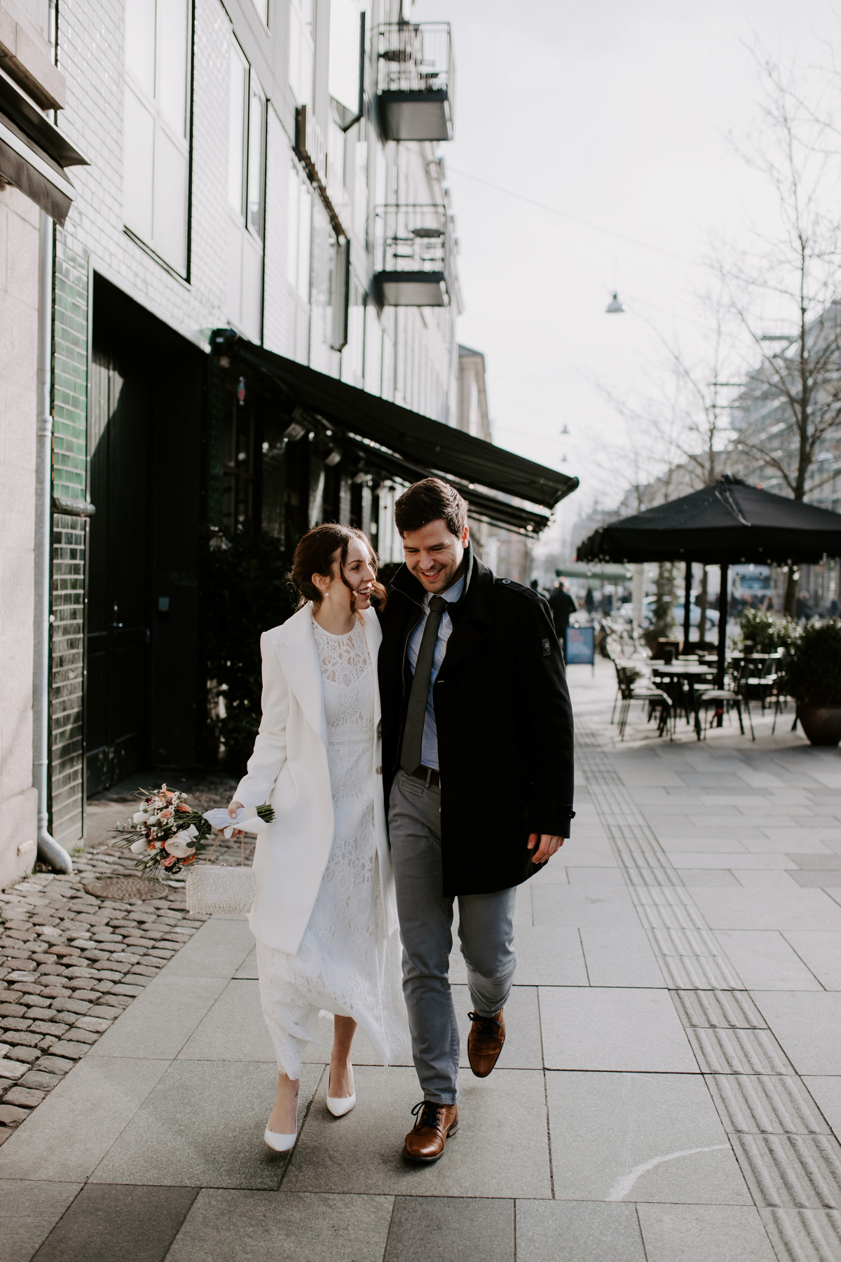 Our Dreamy Copenhagen Elopement ~ City Hall Wedding Photographer, Elva Ziemele / Lace Ivy and Oak Wedding Dress, Denmark / RG Daily Blog, Rebecca Goddard