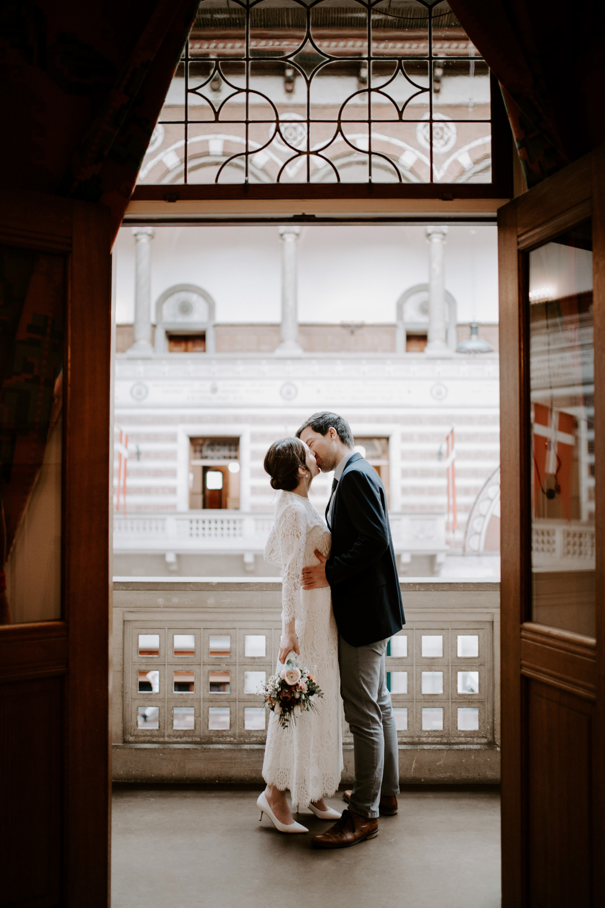 Our Dreamy Copenhagen Elopement ~ City Hall Wedding Photographer, Elva Ziemele / Lace Ivy and Oak Wedding Dress, Denmark / RG Daily Blog, Rebecca Goddard