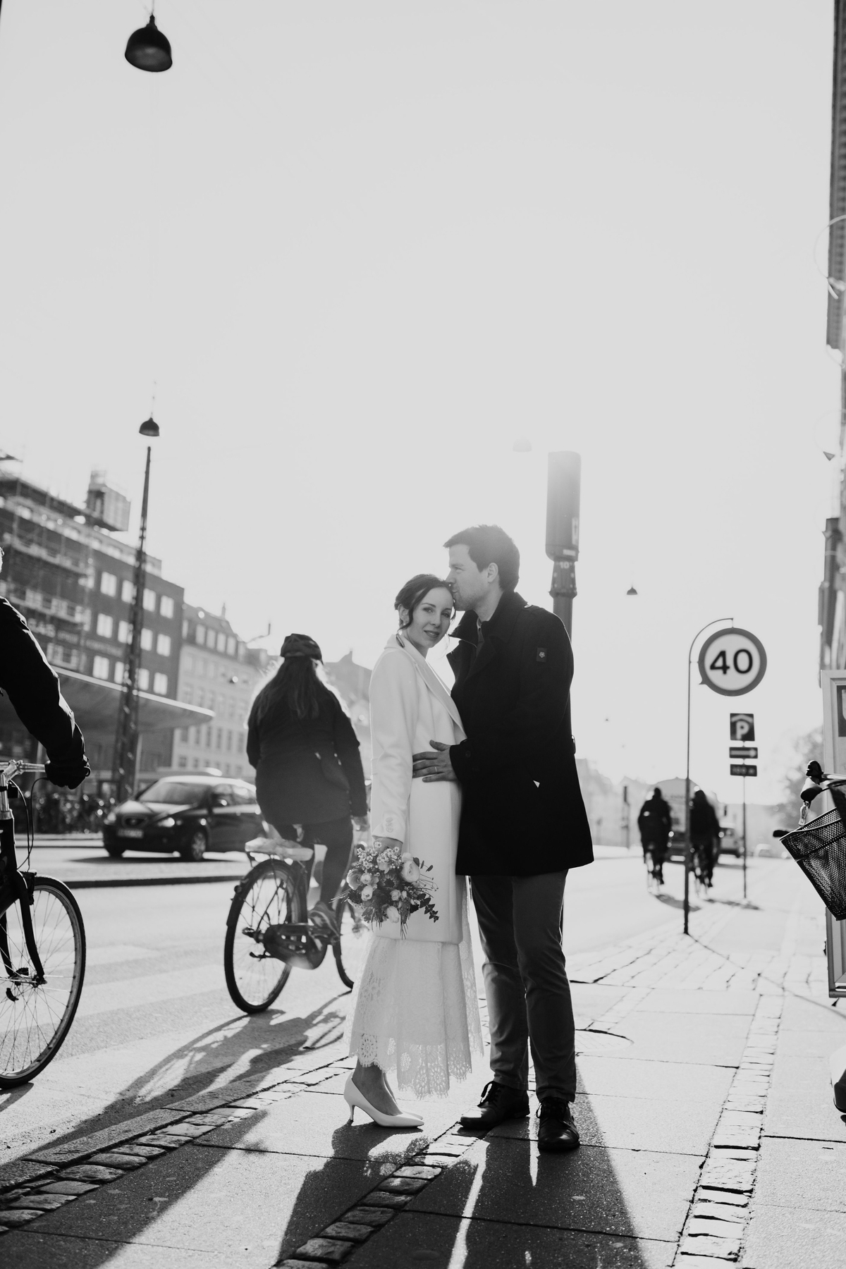 Our Dreamy Copenhagen Elopement ~ City Hall Wedding Photographer, Elva Ziemele / Lace Ivy and Oak Wedding Dress, Denmark / RG Daily Blog, Rebecca Goddard