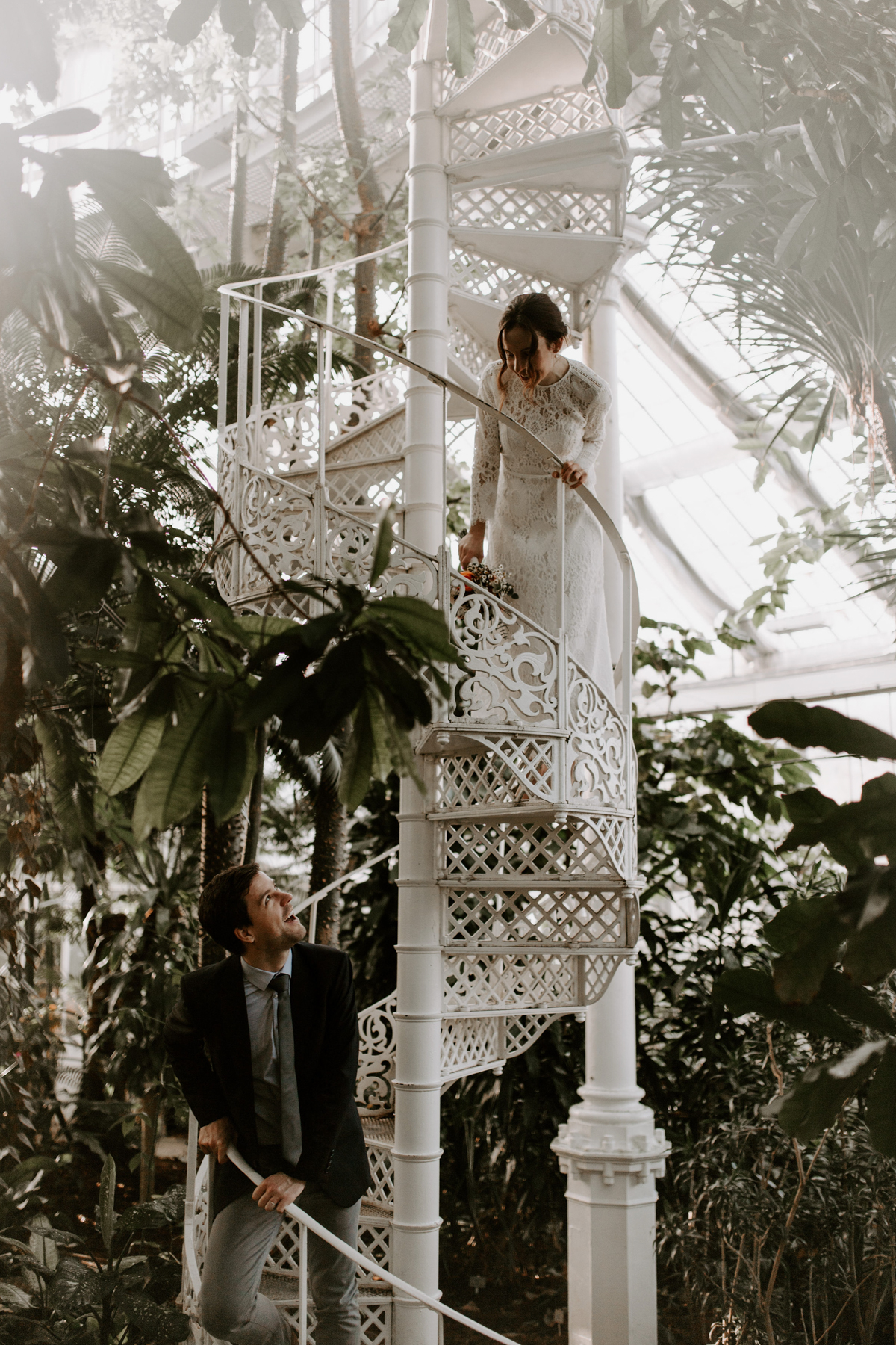 Our Dreamy Copenhagen Elopement ~ Botanical Gardens, City Hall Wedding Photographer, Elva Ziemele / Lace Ivy and Oak Wedding Dress, Denmark / RG Daily Blog, Rebecca Goddard