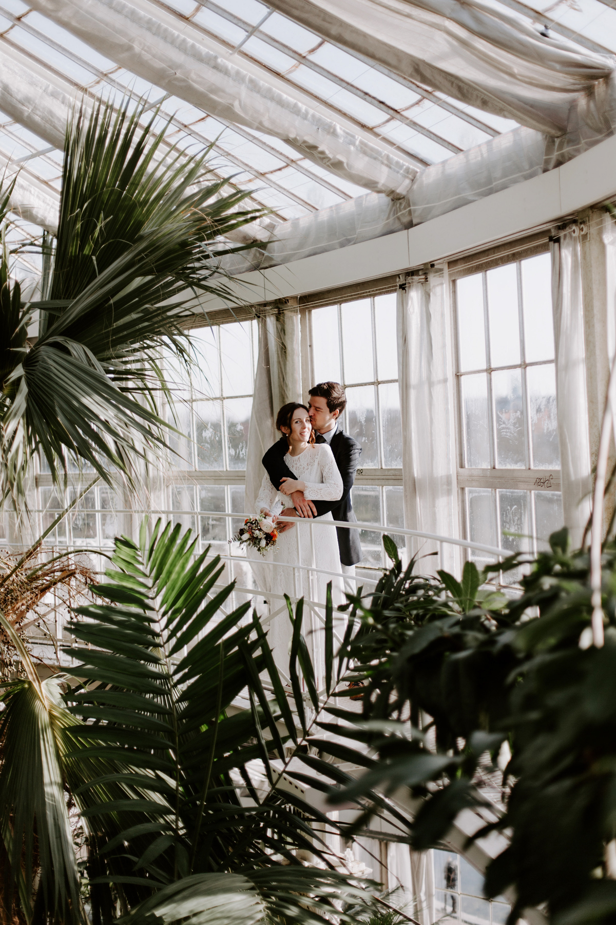 Our Dreamy Copenhagen Elopement ~ Botanical Gardens, City Hall Wedding Photographer, Elva Ziemele / Lace Ivy and Oak Wedding Dress, Denmark / RG Daily Blog, Rebecca Goddard