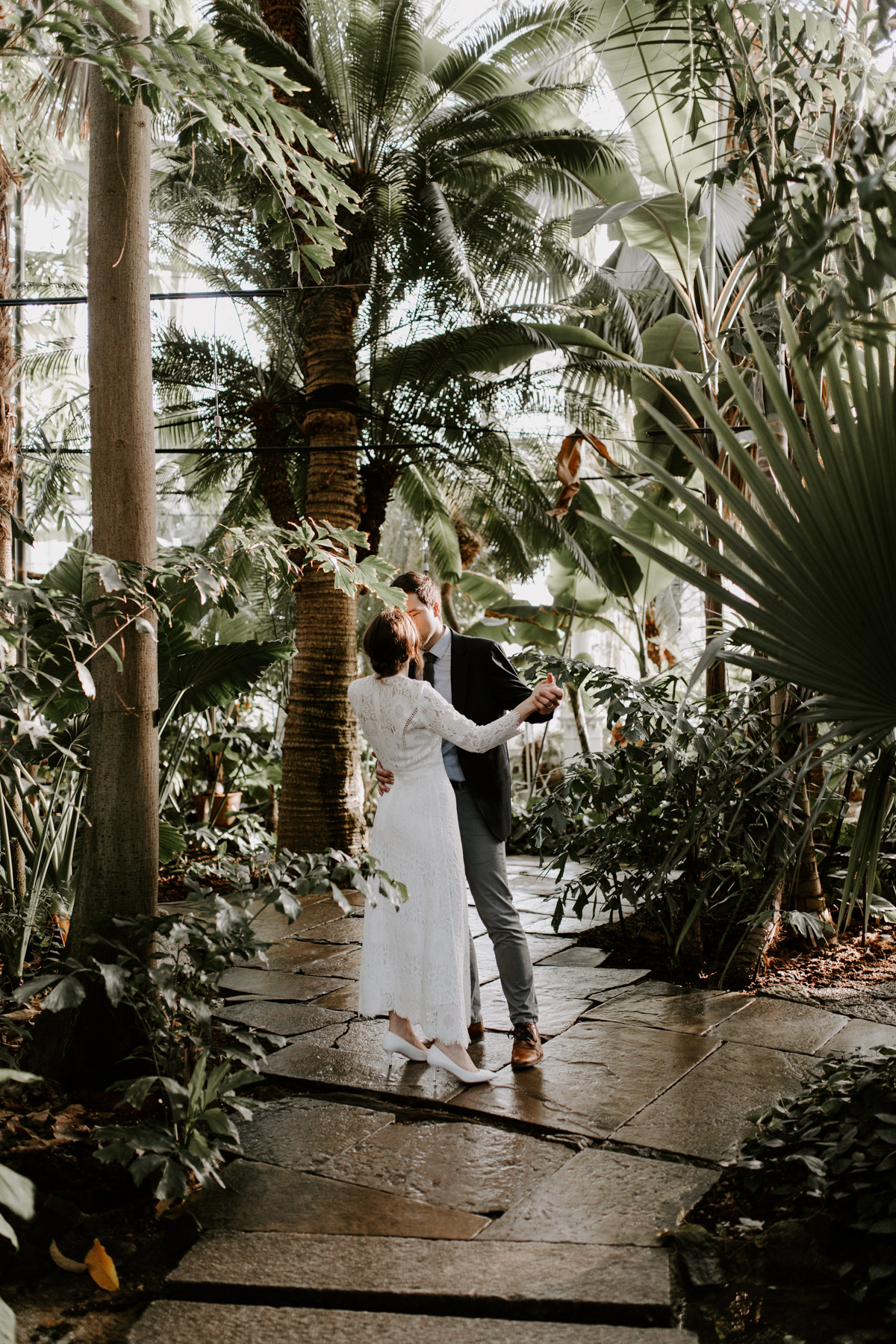 Our Dreamy Copenhagen Elopement ~ Botanical Gardens, City Hall Wedding Photographer, Elva Ziemele / Lace Ivy and Oak Wedding Dress, Denmark / RG Daily Blog, Rebecca Goddard