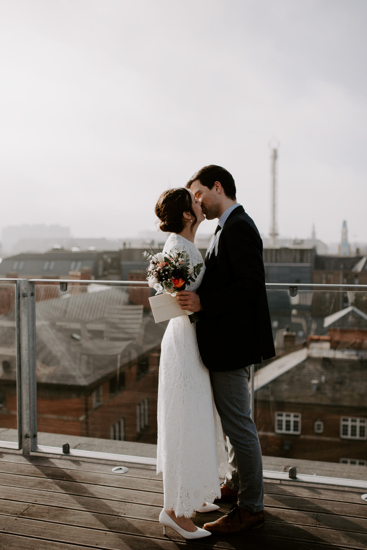 Our Dreamy Copenhagen Elopement ~ City Hall Wedding Photographer, Elva Ziemele / Lace Ivy and Oak Wedding Dress, Denmark, Hotel Danmark / RG Daily Blog, Rebecca Goddard