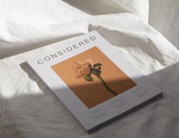 CONSIDERED Magazine - A journal for sustainable living, travel, fashion, and design - mindful lifestyle | RG Daily Blog | Product Photography