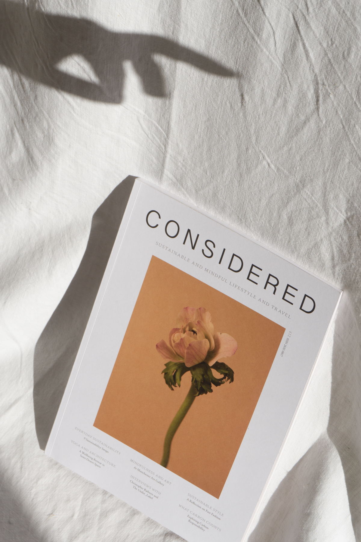 CONSIDERED Magazine - A journal for sustainable living, travel, fashion, and design - mindful lifestyle | RG Daily Blog | Product Photography