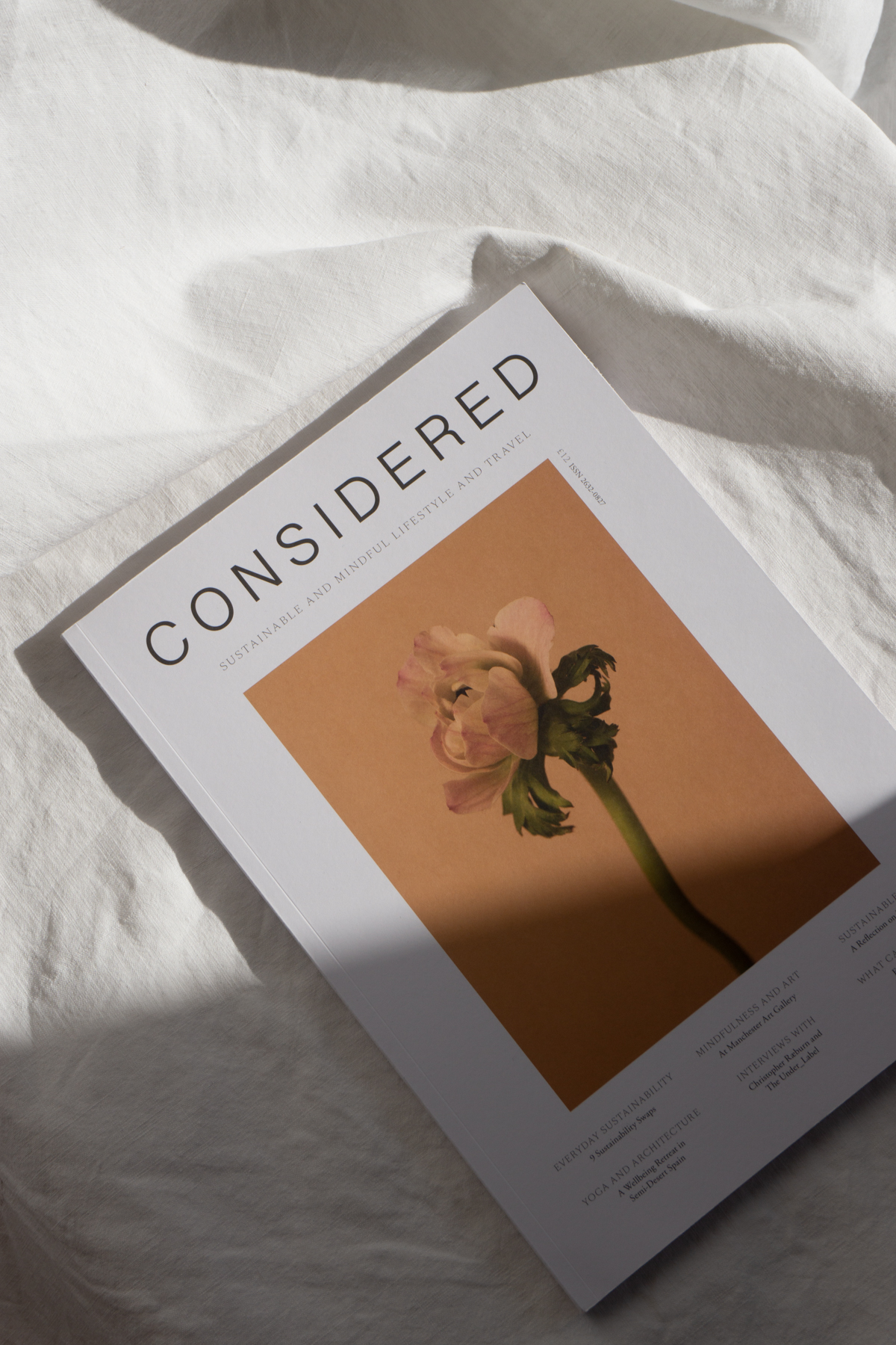 CONSIDERED Magazine - A journal for sustainable living, travel, fashion, and design - mindful lifestyle | RG Daily Blog | Product Photography