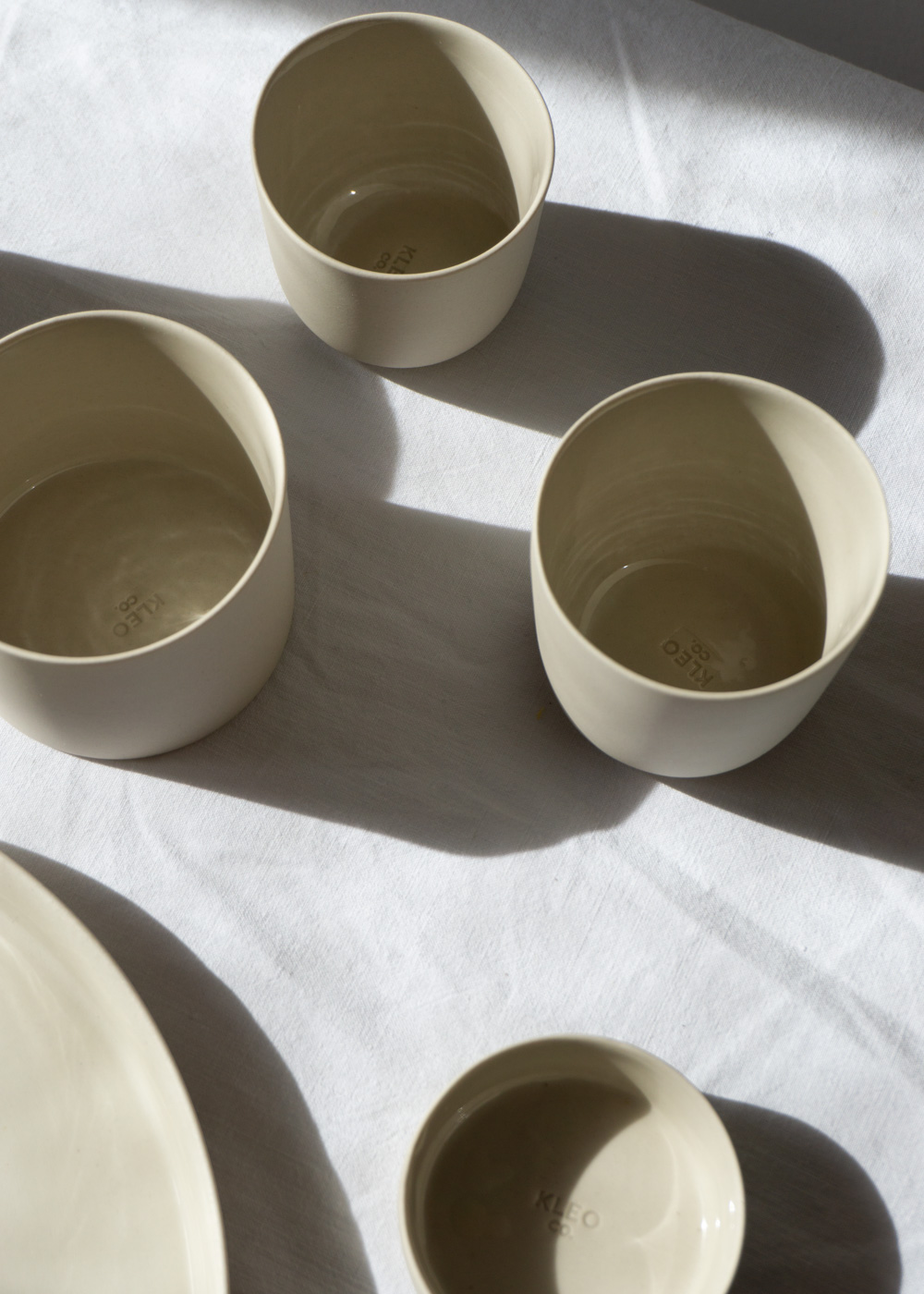 Kleo Co. Ceramics ~ Simple For Everyday Slow Living | Minimalist Tableware, Scandinavian Design, Sustainable Home, Natural Aesthetic | Product Photography, Light and Shadows | RG Daily Blog