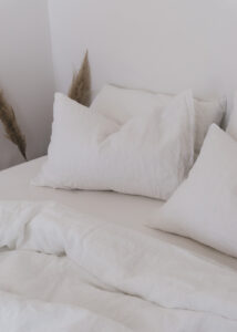 Bedfolk Linen Bedding | Neutral Aesthetic, White Interior, Calming Eco-Style, Dreamy Bed, Luxury Bedroom, Natural Home - RG Daily