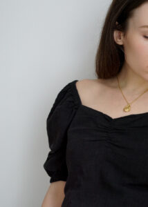 Handcrafted Gold Jewelry, Necklace Maria Sørensen, Danish Design | Fashion Style Timeless Aesthetic, Statement Golden Jewlery | RG Daily Blog