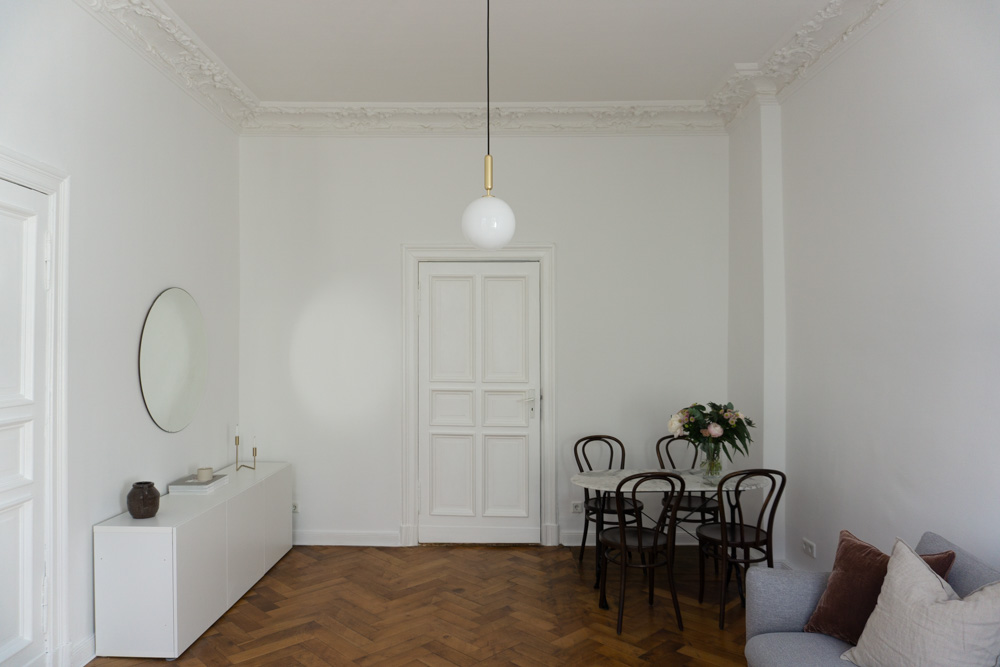 Nuura Lighting, Danish Design, Gold Ball Ceiling Lamp, Miira, Minimalist Home, Classic Interior, Timeless Style, Scandinavian Decor, Neutral Aesthetic