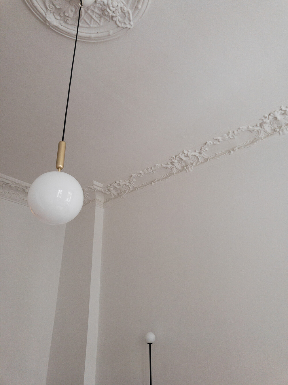 White Interior Scandi Lighting