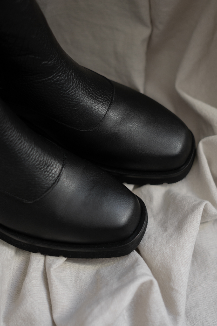 Flattered, Winter Boots, Ursula Black Leather