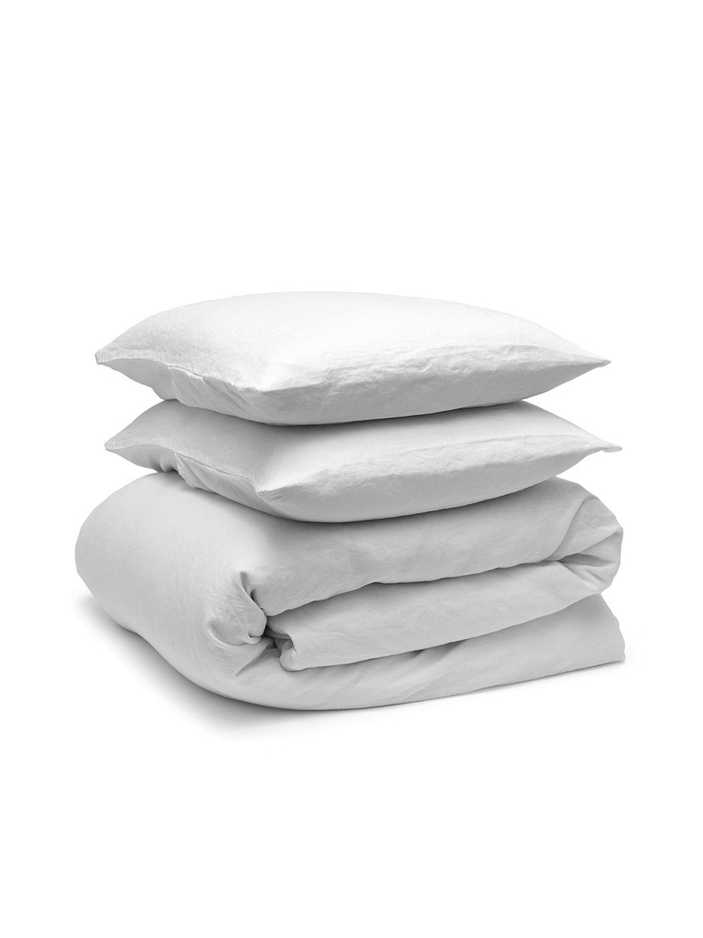 Linen Bedding Bundle, Bedfolk - Snow