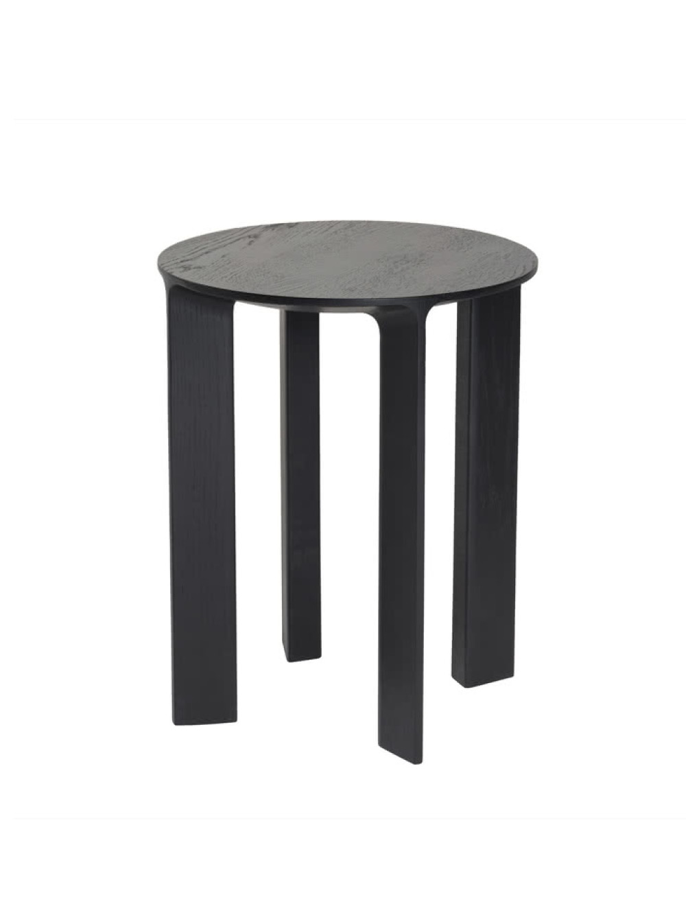 Hans Solid Wood Stool / Side Table, Schönbuch - Black Painted Oak