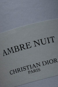 Maison Christian Dior, Ambre Nuit