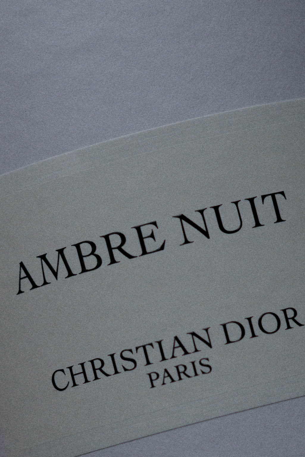 Maison Christian Dior, Ambre Nuit